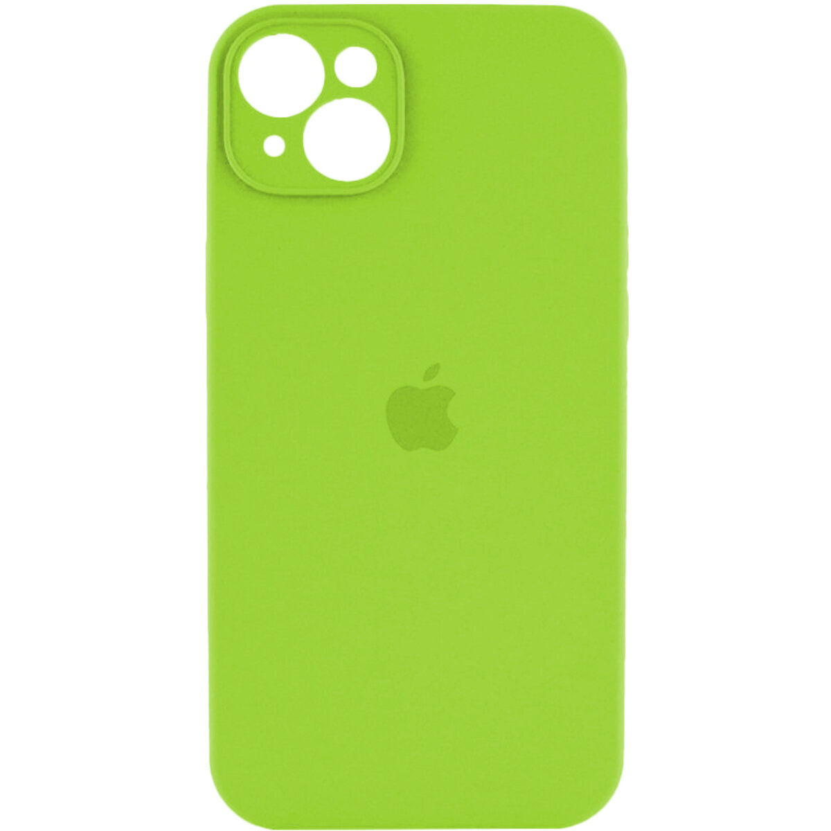 Чохол Silicone Full Case Camera Protect (AA) Apple iPhone 14 (Зелений) на малюнкі №1