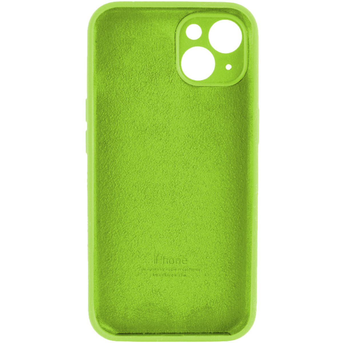 Чохол Silicone Full Case Camera Protect (AA) Apple iPhone 14 (Зелений) на малюнкі №2