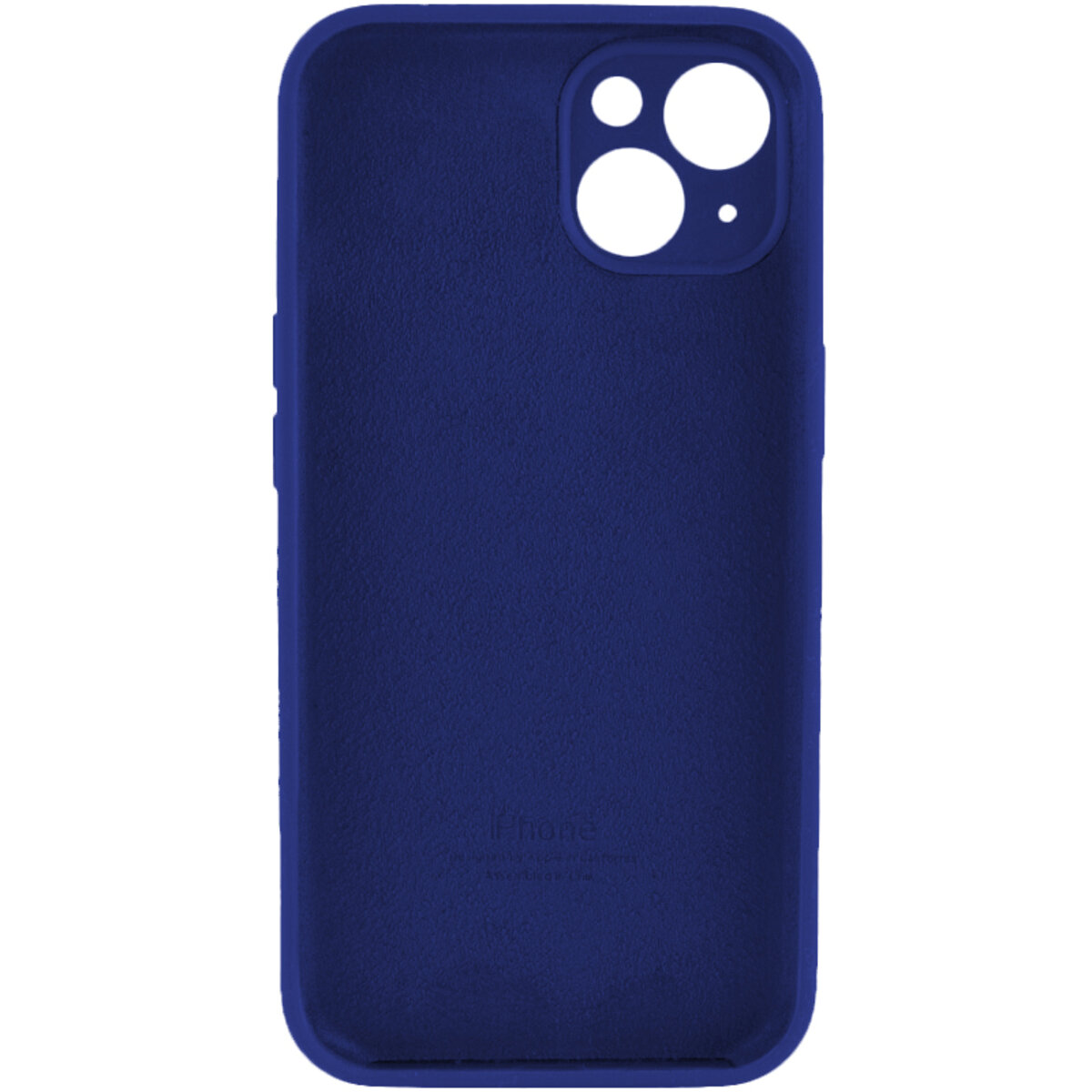 Чохол Silicone Full Case Camera Protect (AA) Apple iPhone 14 (Синій) на малюнкі №2