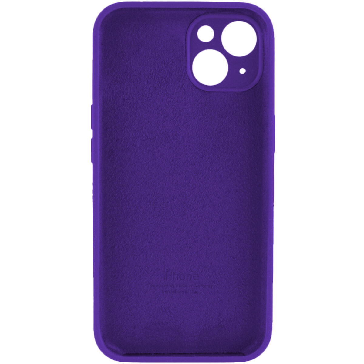 Чохол Silicone Full Case Camera Protect (AA) Apple iPhone 14 (Фіолетовий) на малюнкі №2