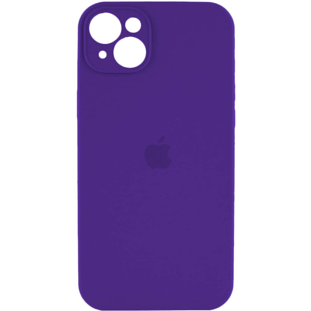 Чохол Silicone Full Case Camera Protect (AA) Apple iPhone 15 (Фіолетовий) на малюнкі №1