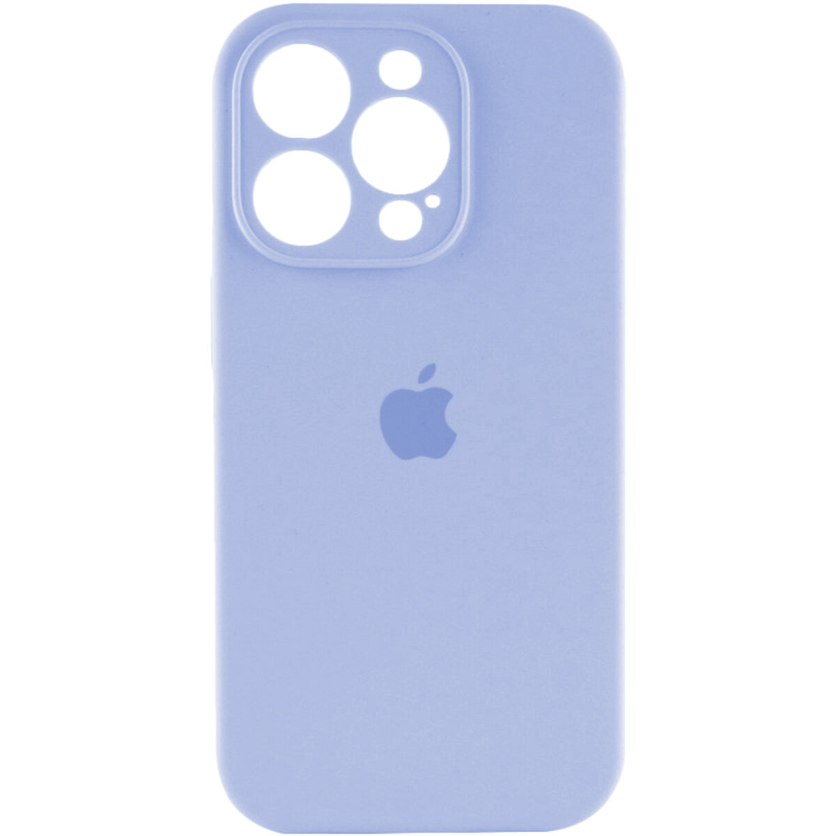 Чохол Silicone Full Case Camera Protect (AA) Apple iPhone 15 Pro (Ліловий) на малюнкі №1