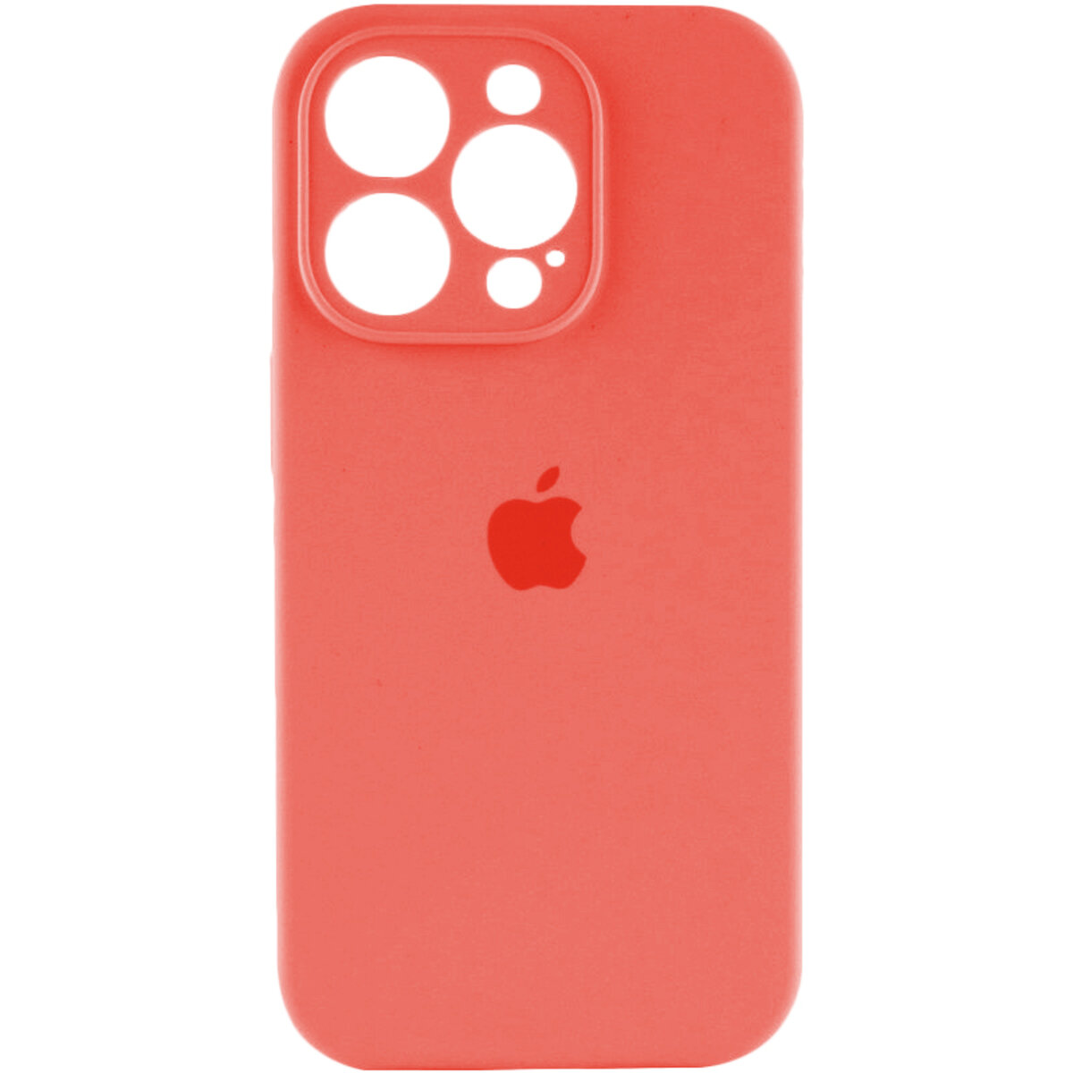 Чехол Silicone Full Case Camera Protect (AA) Apple iPhone 15 Pro (Розовый) на картинке №1