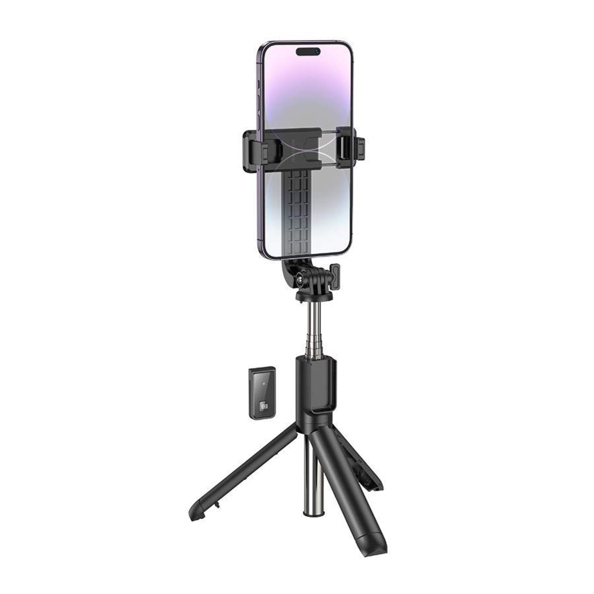Селфі-монопод BOROFONE BY11 Happy live broadcast holder Black (BY11B) на картинке №2