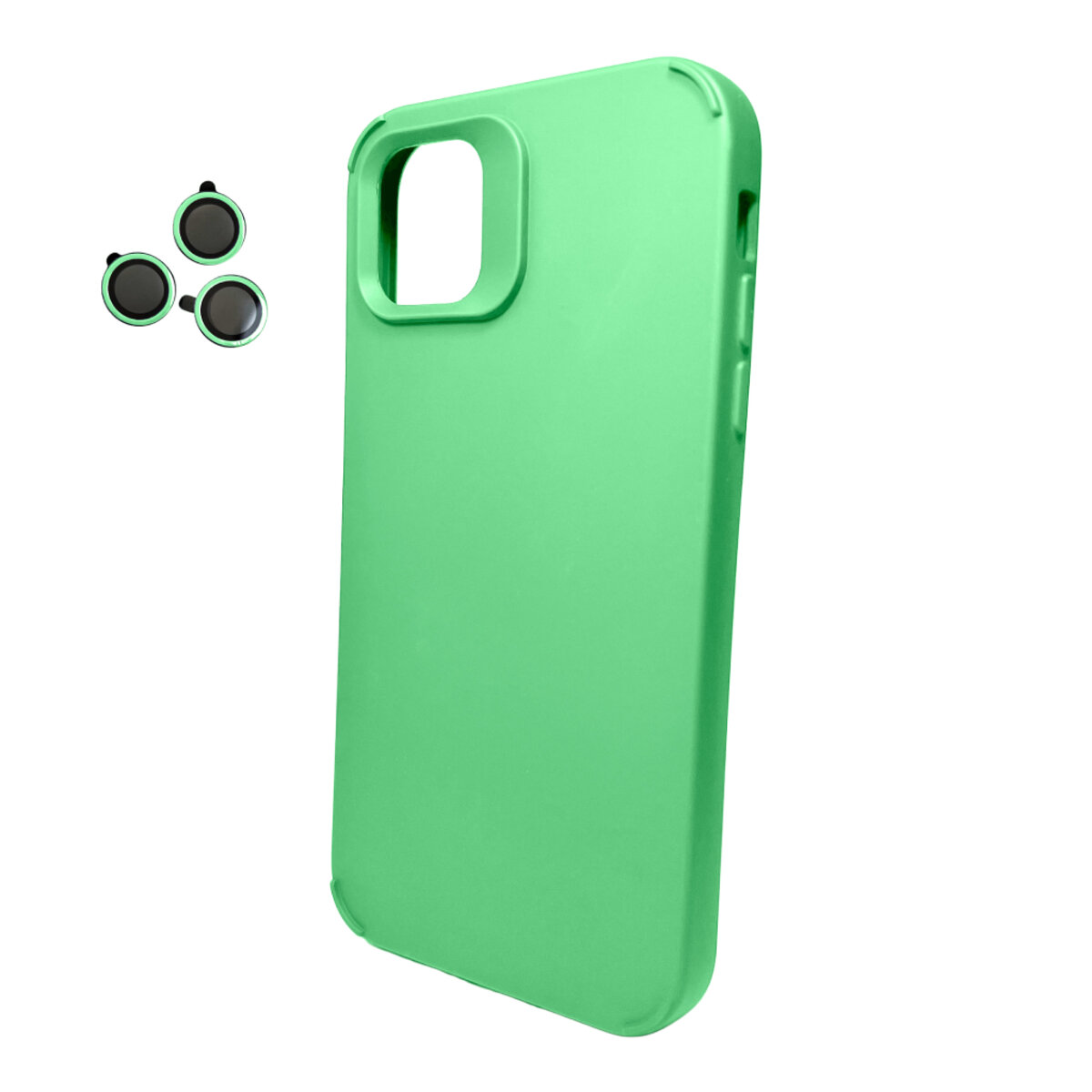 Чохол для смартфона Cosmic Silky Cam Protect for Apple iPhone 11 Green (CoSiiP11Green) смотреть фото №1