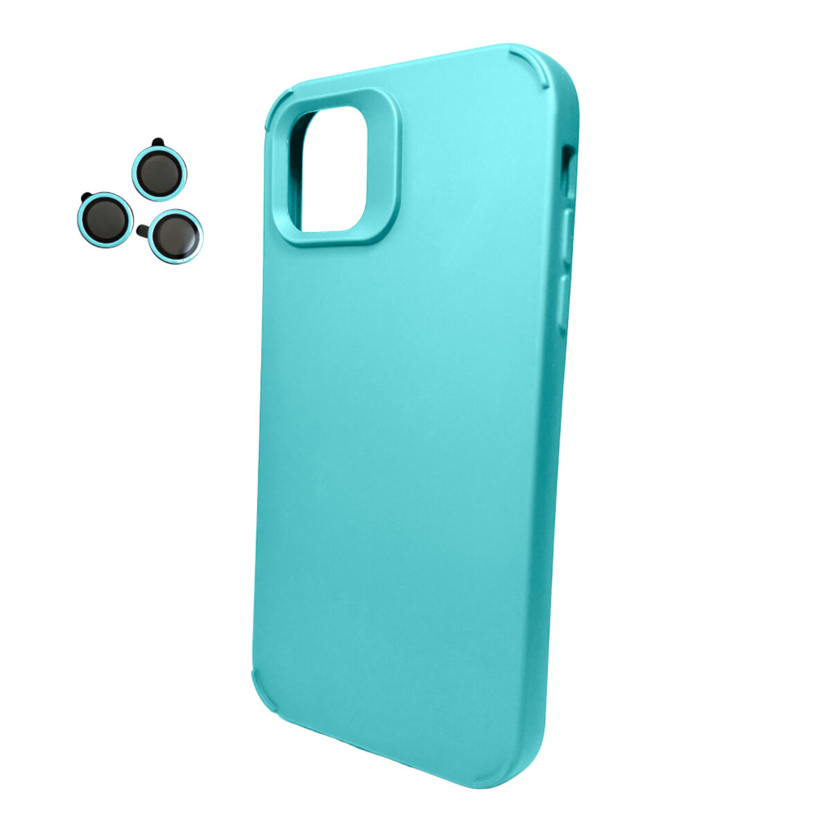 Чохол для смартфона Cosmic Silky Cam Protect for Apple iPhone 12/12 Pro Ocean Blue (CoSiiP12OceanBlue) смотреть фото №1