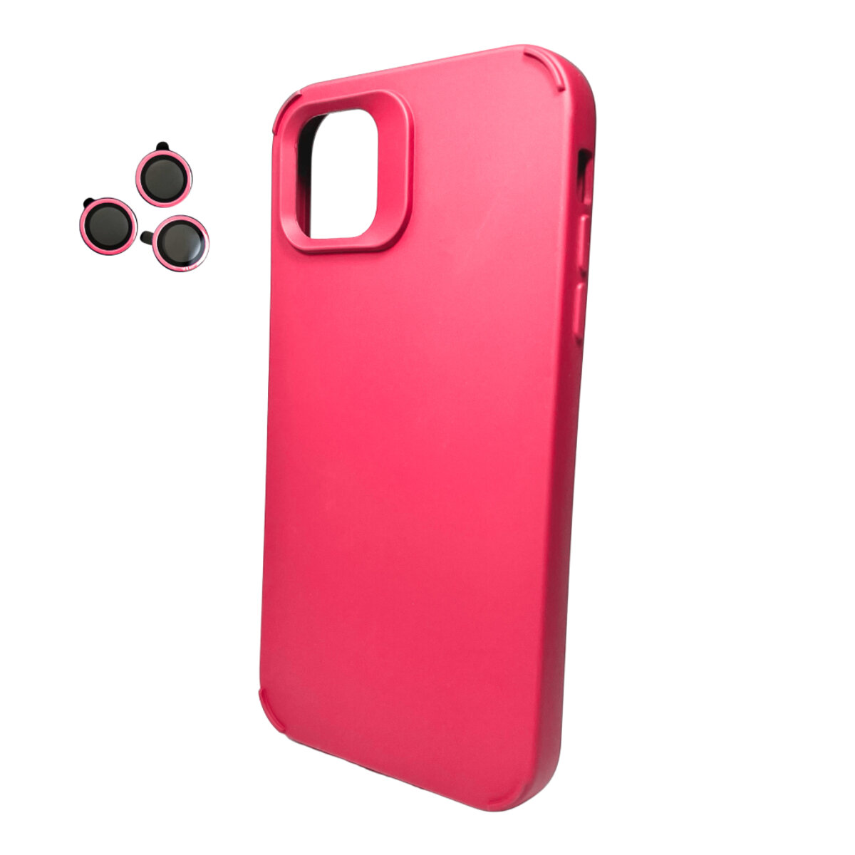 Чохол для смартфона Cosmic Silky Cam Protect for Apple iPhone 12 Pro Max Watermelon Red (CoSiiP12PMWatermelonRed) смотреть фото №1