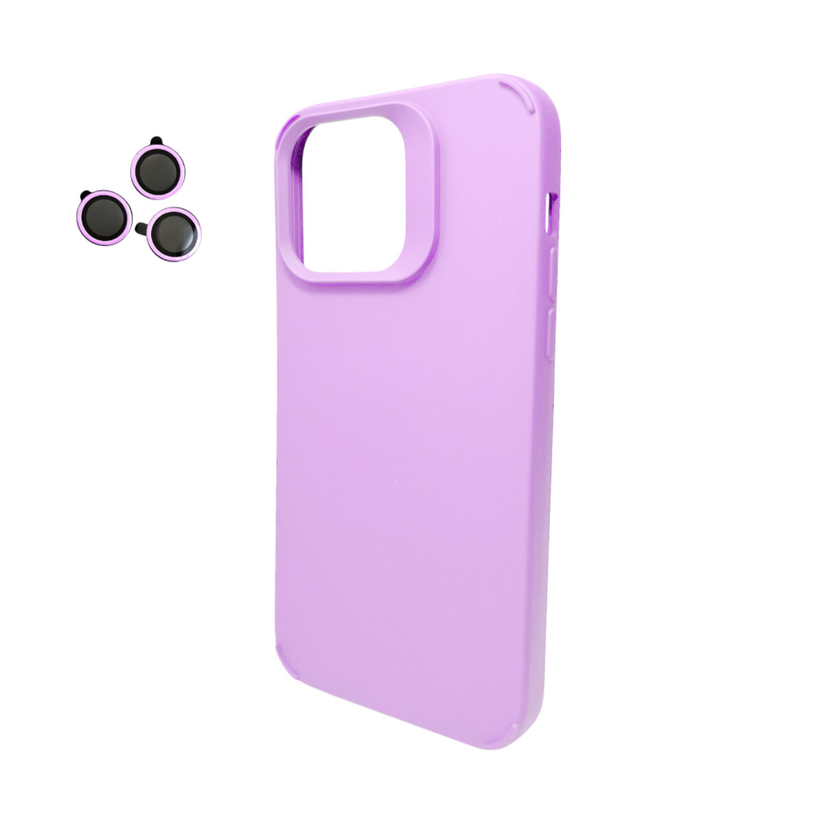 Чохол для смартфона Cosmic Silky Cam Protect for Apple iPhone 14 Pro Purple (CoSiiP14PPurple) смотреть фото №1