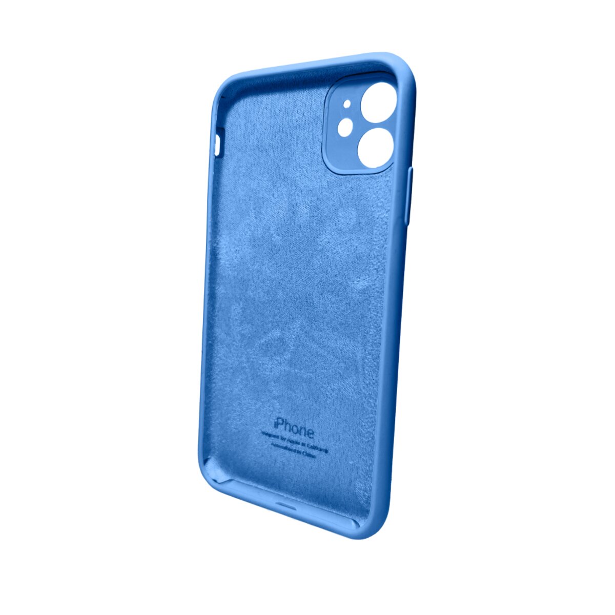Чохол Silicone Full Case Camera Protect (AA) Apple iPhone 11 Pro (Світло-блакитний) на малюнкі №2