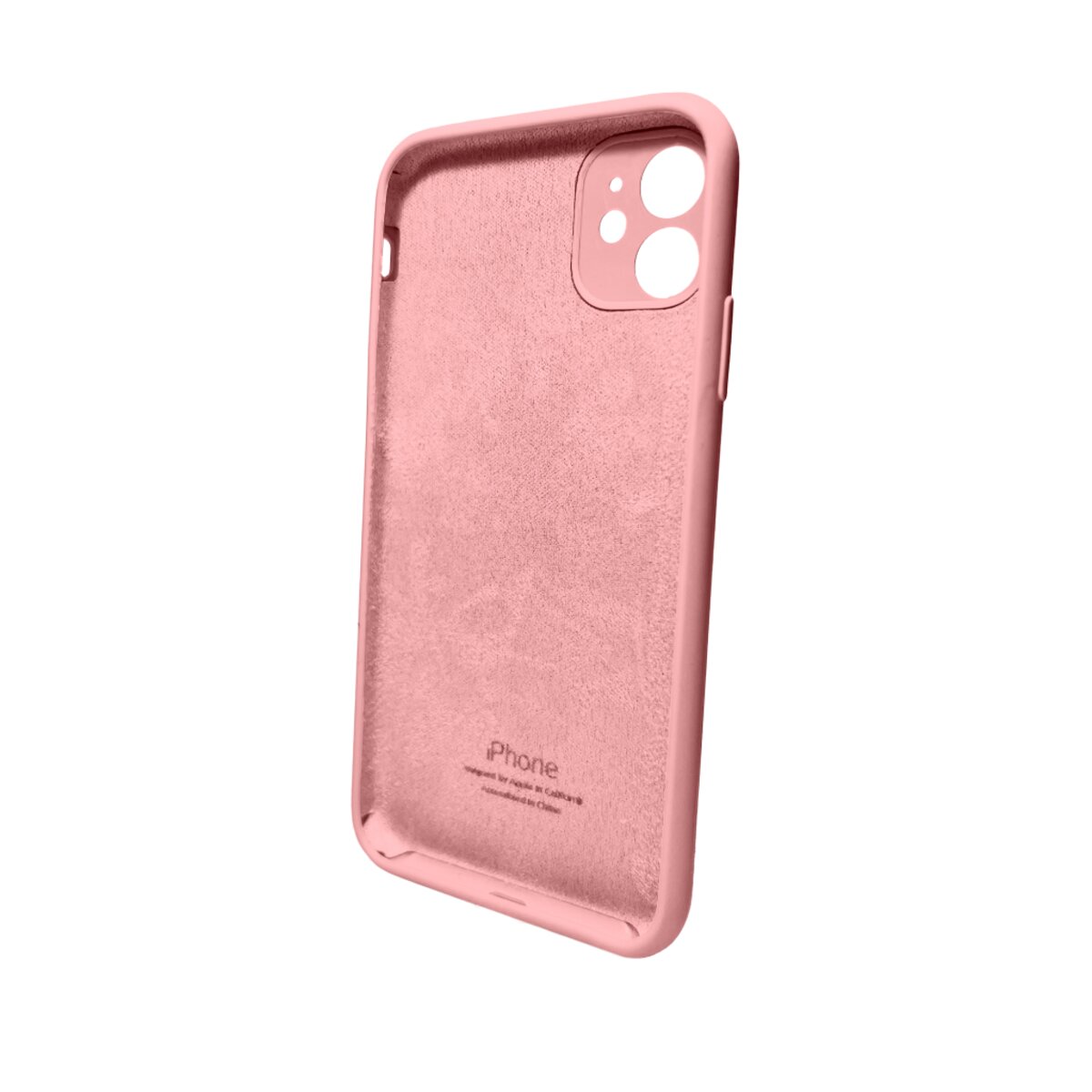 Чохол Silicone Full Case Camera Protect (AA) Apple iPhone 11 Pro Max (Рожевий) на малюнкі №2