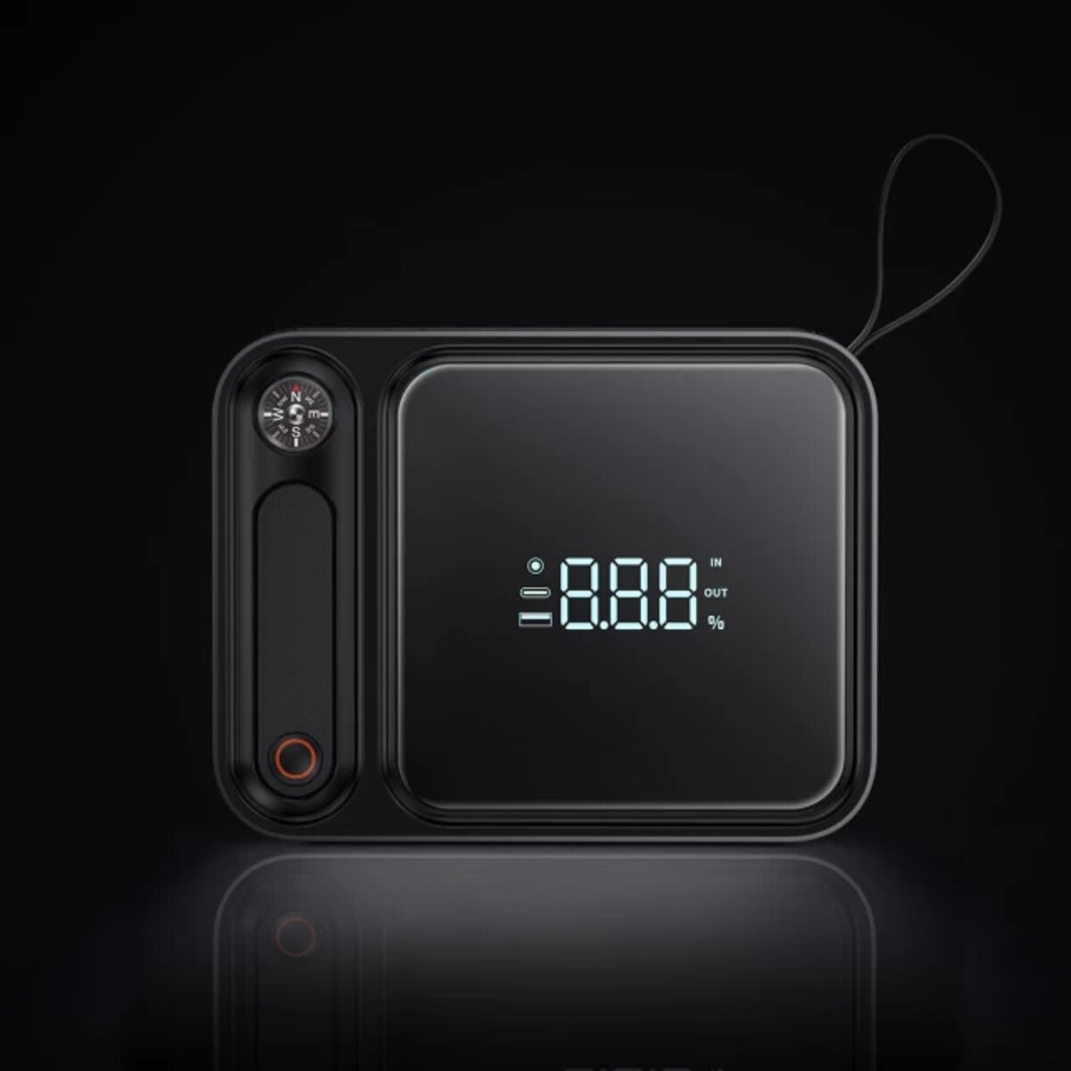 Автомобільний пуско-зарядний пристрій Baseus Super Energy Ultra Jump Starter 3000A Cluster Black (C00251400111-00) на картинке №7