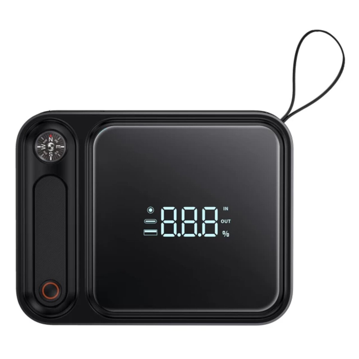 Автомобільний пуско-зарядний пристрій Baseus Super Energy Ultra Jump Starter 3000A Cluster Black (C00251400111-00) на картинке №1