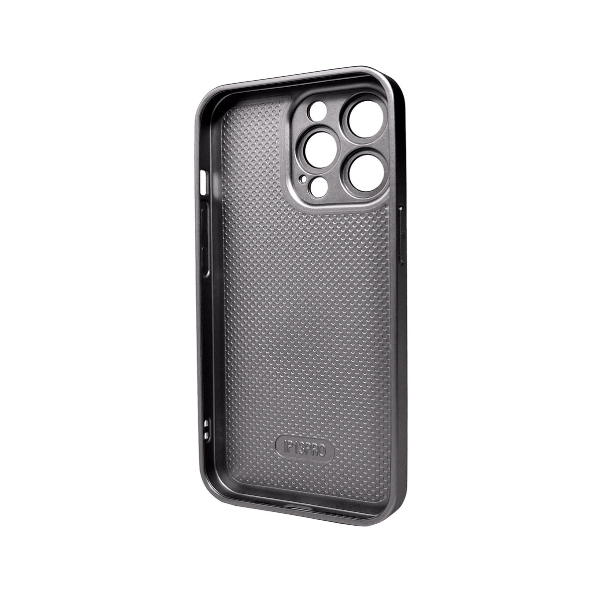 Чохол AG Glass Matt Frame Color Logo Full Camera Apple iPhone 11 Pro | TPU+Glass (Сірий) на малюнкі №2