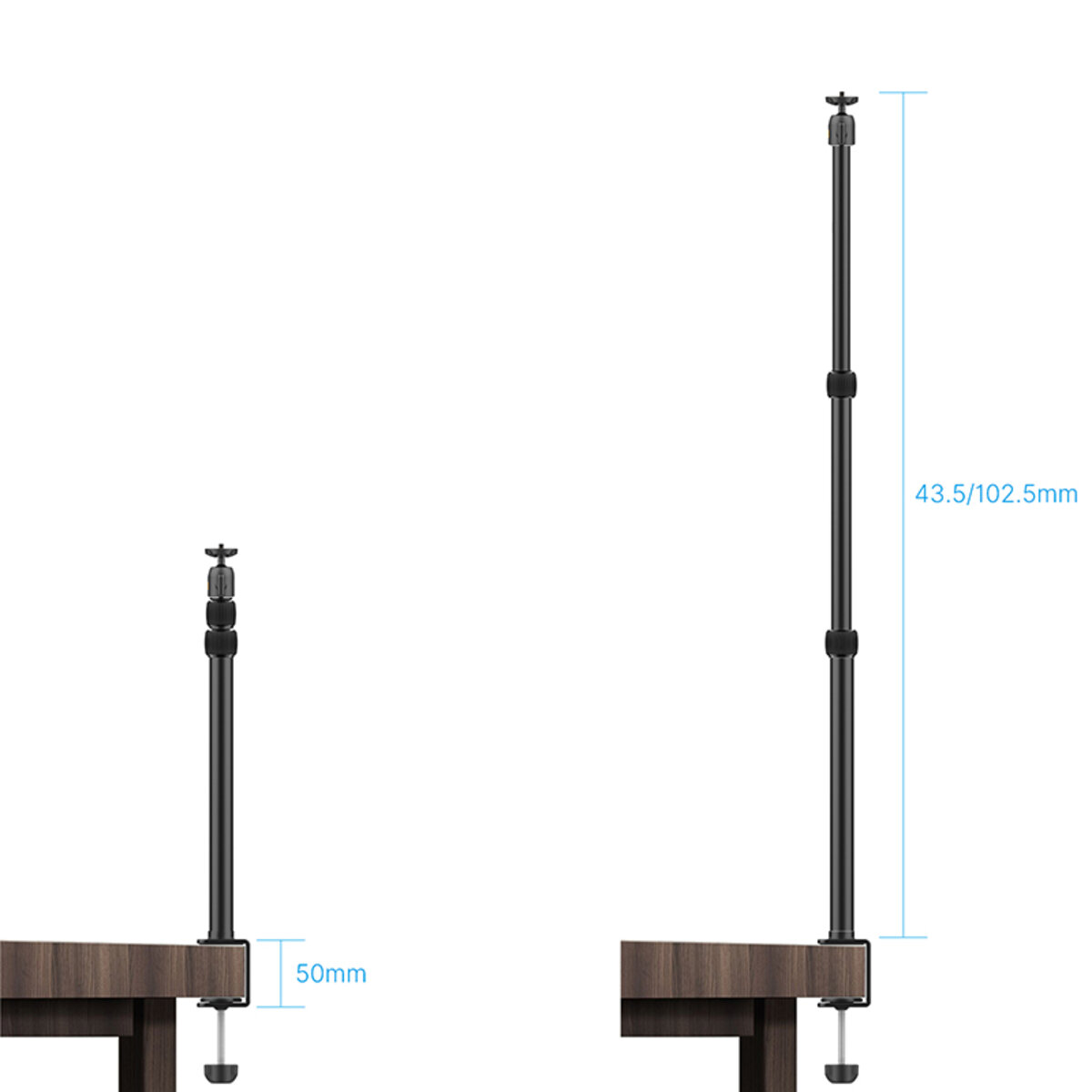 Штатив-тримач Ulanzi Vijim Desktop Extendable Light Stand (UV-2248 LS01) (UV-2248) на картинке №3