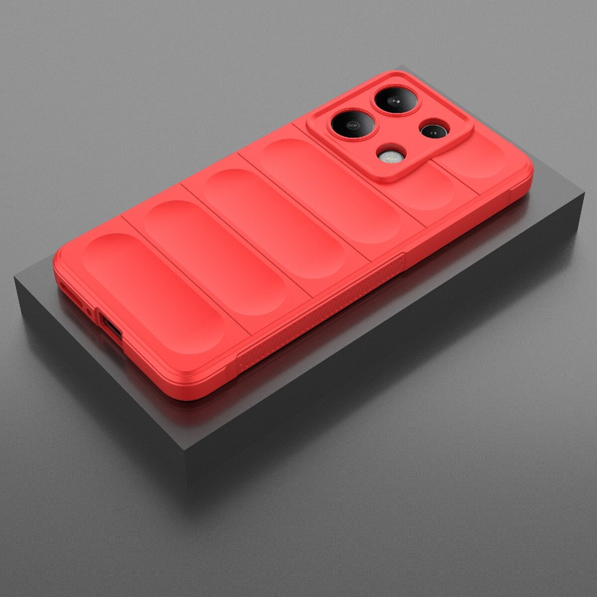 Чохол для смартфона Cosmic Magic Shield for Xiaomi Redmi Note 13 4G China Red (MagicShXiNo13Red) на картинке №3