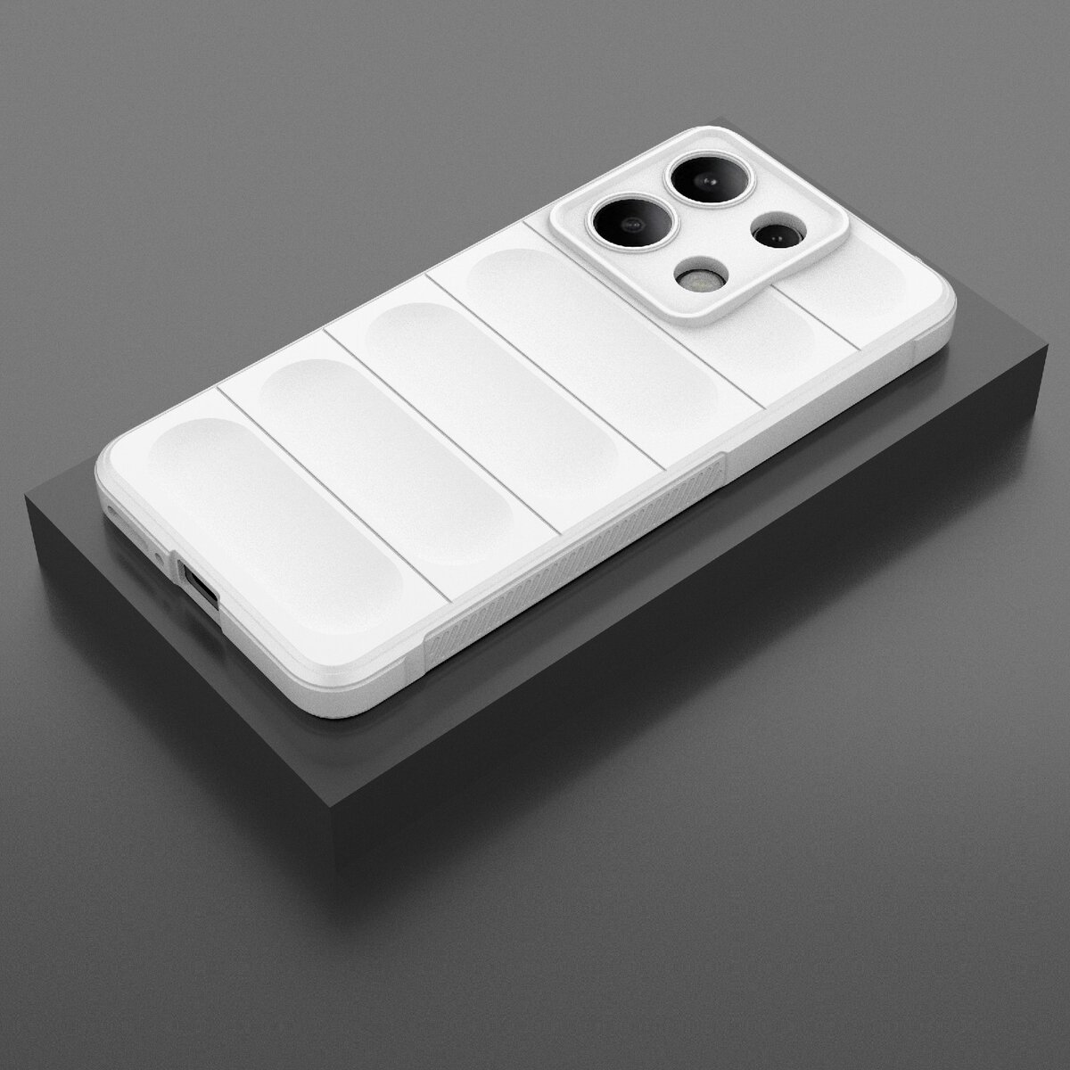 Чохол для смартфона Cosmic Magic Shield for Xiaomi Redmi Note 13 4G White Фотографія №3 Чохол для смартфона Cosmic Magic Shield for Xiaomi Redmi Note 13 4G White на малюнкі №3