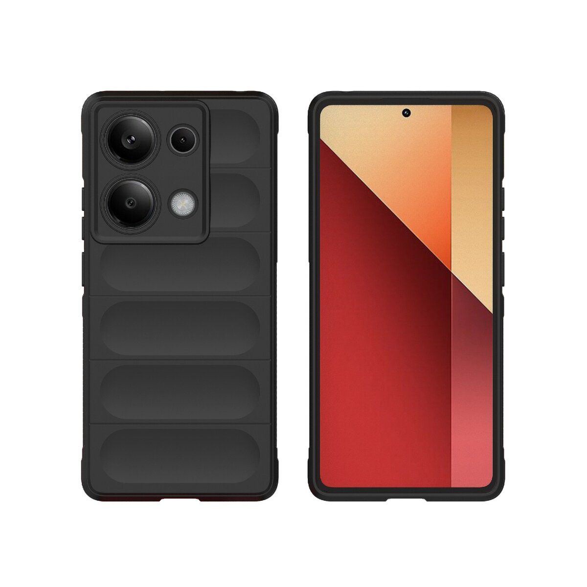 Чохол для смартфона Cosmic Magic Shield for Xiaomi Redmi Note 13 Pro 4G Black (MagicShXiNo13PBlack) на картинке №1