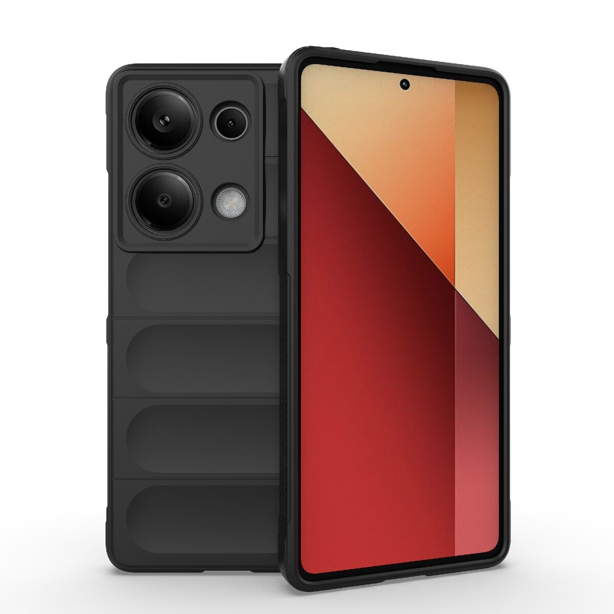 Чохол для смартфона Cosmic Magic Shield for Xiaomi Redmi Note 13 Pro 4G Black (MagicShXiNo13PBlack) на картинке №2