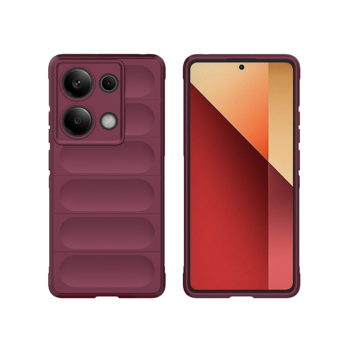 Чохол для смартфона Cosmic Magic Shield for Xiaomi Redmi Note 13 Pro 4G Plum (MagicShXiNo13PPlum) на картинке №1