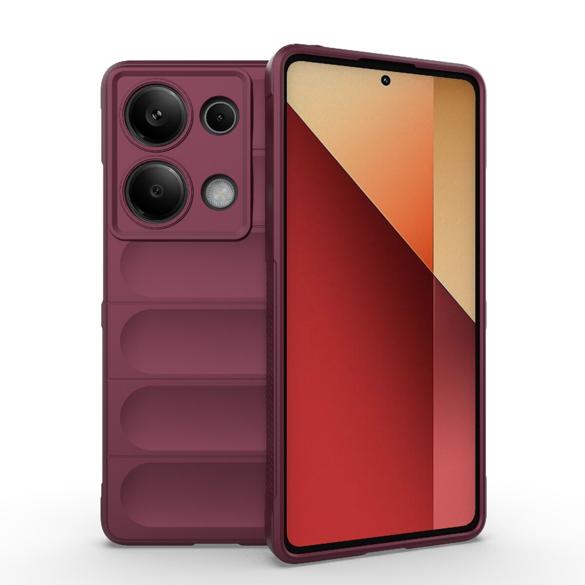 Чохол для смартфона Cosmic Magic Shield for Xiaomi Redmi Note 13 Pro 4G Plum (MagicShXiNo13PPlum) на картинке №2