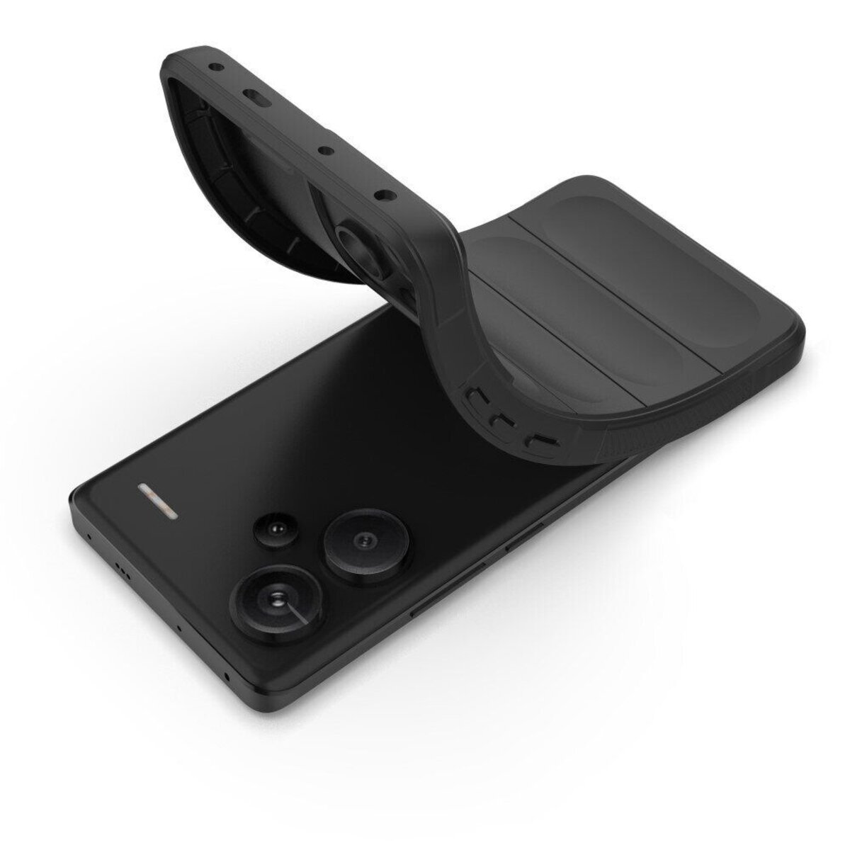 Чохол для смартфона Cosmic Magic Shield for Xiaomi Redmi Note 13 Pro Plus 5G Black (MagicShXiNo13P+Black) на картинке №5