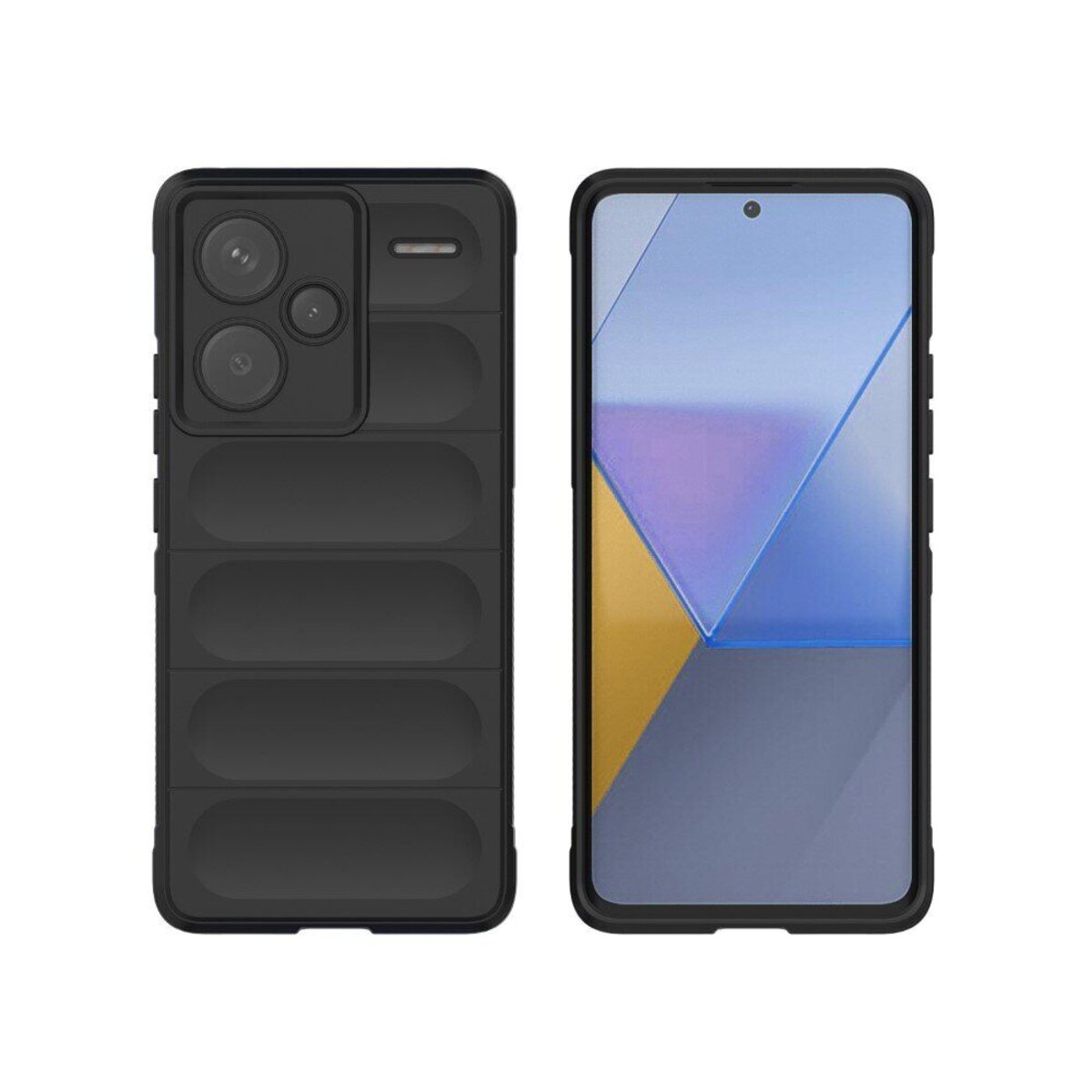 Чохол для смартфона Cosmic Magic Shield for Xiaomi Redmi Note 13 Pro Plus 5G Black (MagicShXiNo13P+Black) на картинке №1