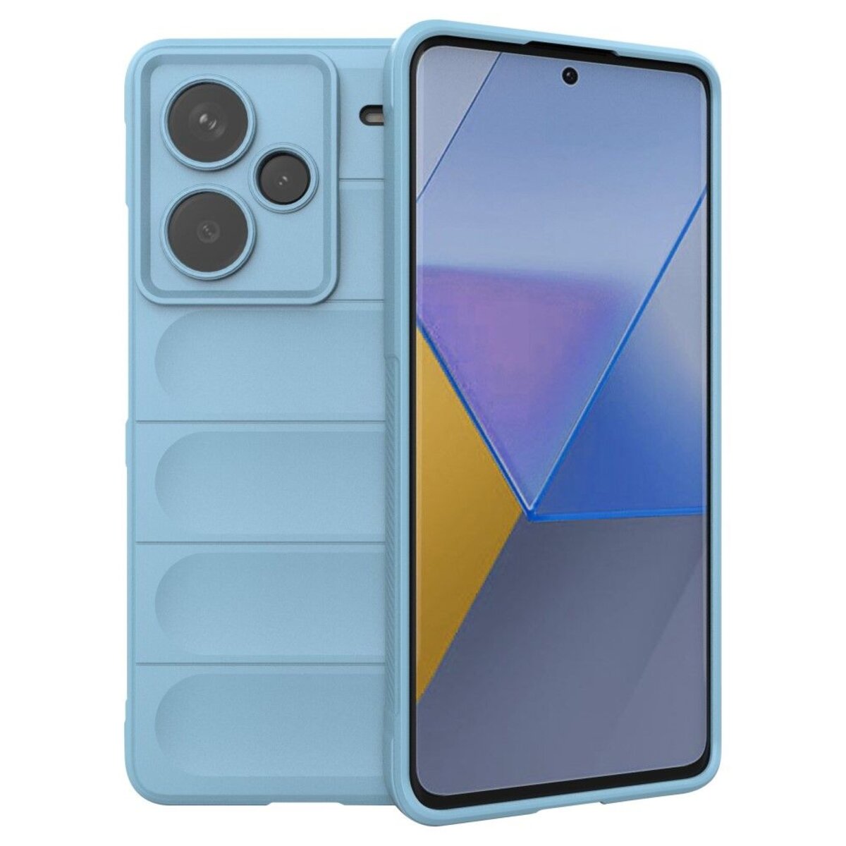 Чохол для смартфона Cosmic Magic Shield for Xiaomi Redmi Note 13 Pro Plus 5G Light Blue (MagicShXiNo13P+Blue) на картинке №2