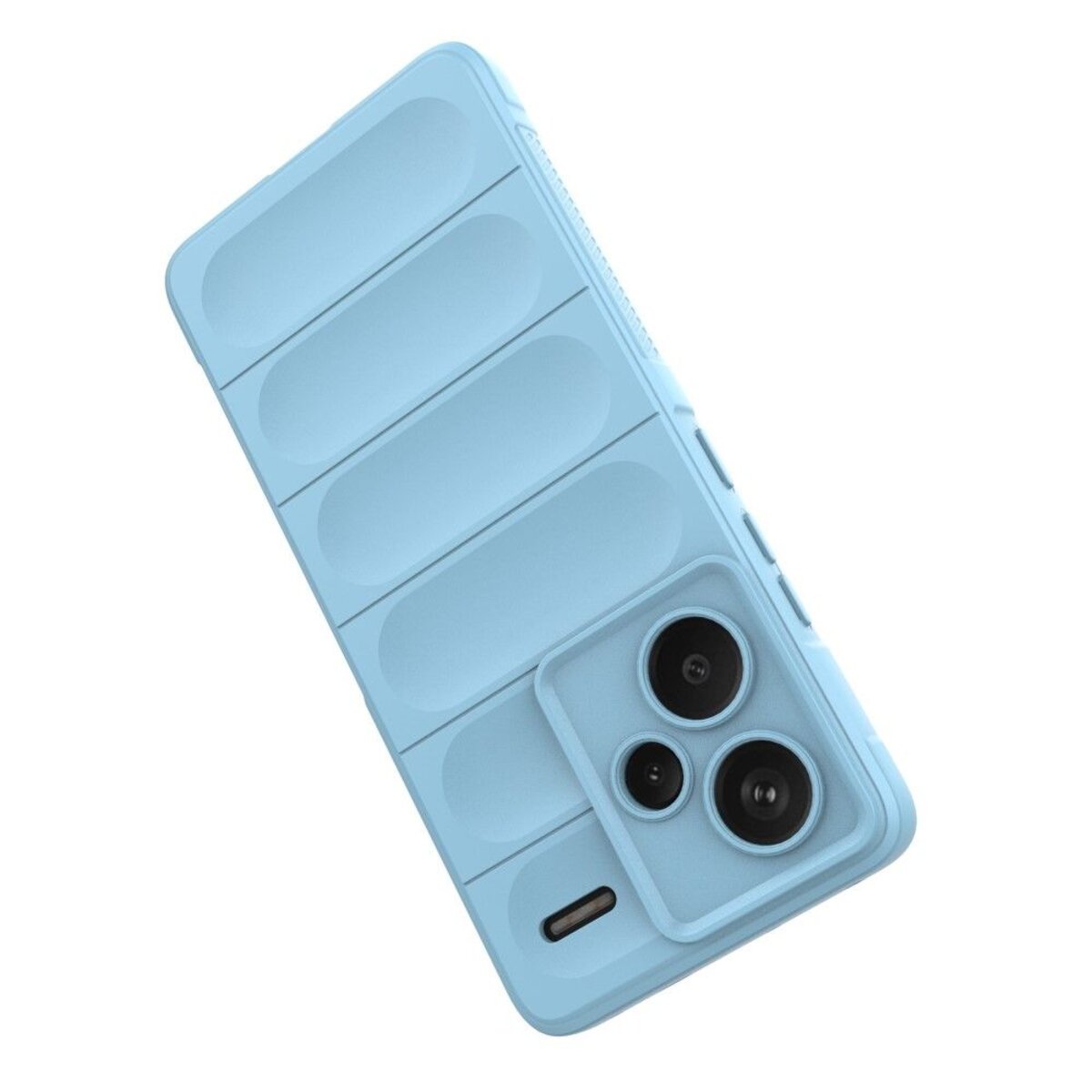 Чохол для смартфона Cosmic Magic Shield for Xiaomi Redmi Note 13 Pro Plus 5G Light Blue (MagicShXiNo13P+Blue) на картинке №3