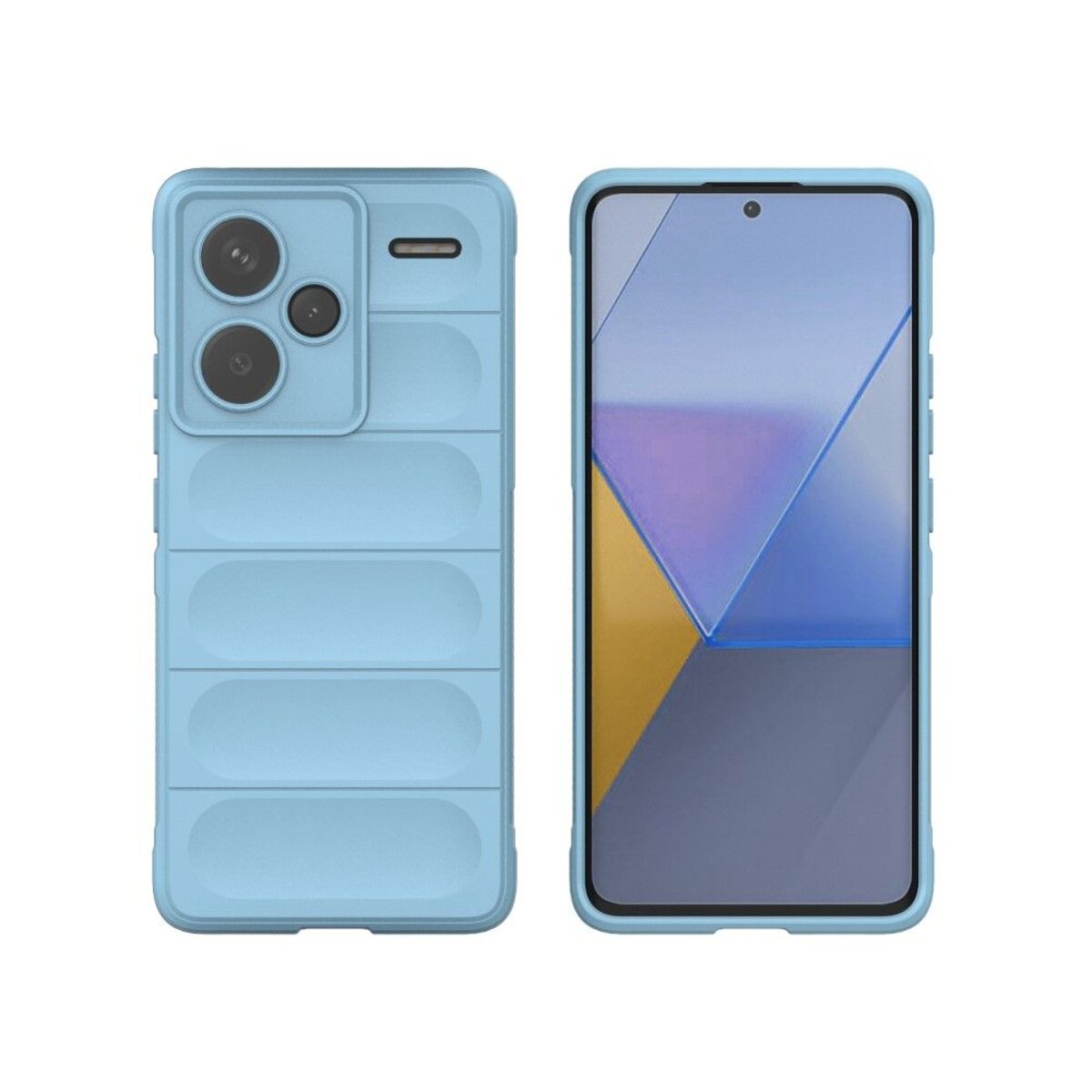 Чохол для смартфона Cosmic Magic Shield for Xiaomi Redmi Note 13 Pro Plus 5G Light Blue (MagicShXiNo13P+Blue) на картинке №1