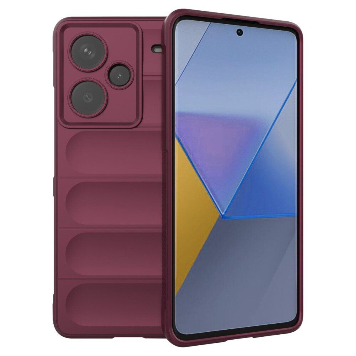 Чохол для смартфона Cosmic Magic Shield for Xiaomi Redmi Note 13 Pro Plus 5G Plum (MagicShXiNo13P+Plum) на картинке №2