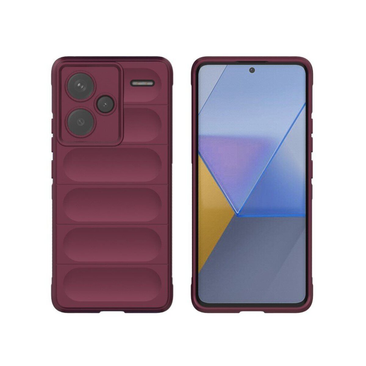 Чохол для смартфона Cosmic Magic Shield for Xiaomi Redmi Note 13 Pro Plus 5G Plum (MagicShXiNo13P+Plum) на картинке №1