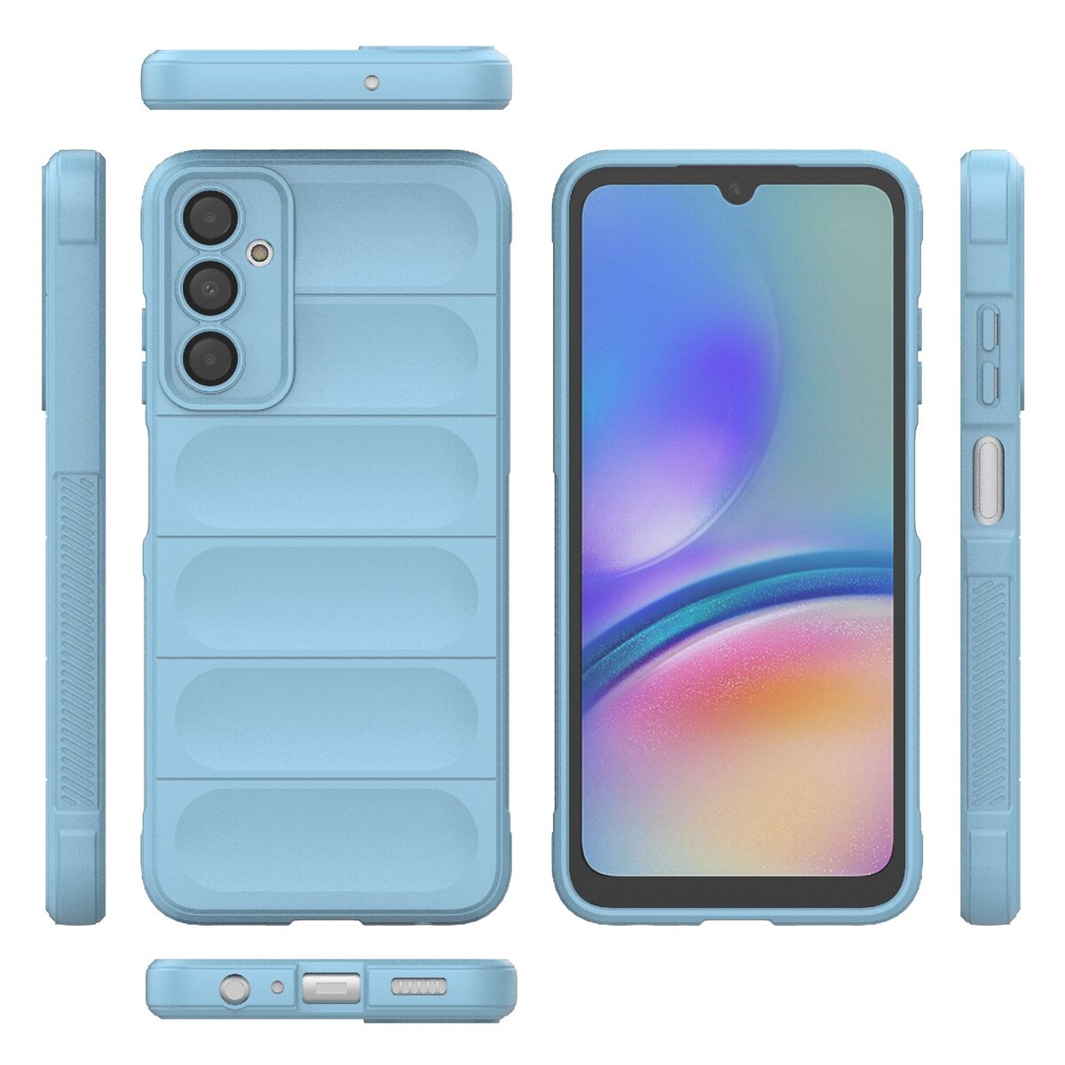 Чохол для смартфона Cosmic Magic Shield for Samsung Galaxy A05s Light Blue (MagicShSAA05sBlue) на картинке №2
