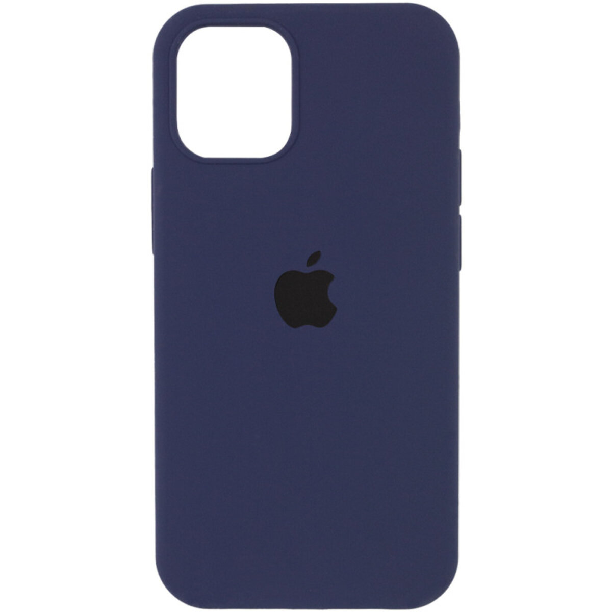 Чехол Silicone Full Case AA Open Camera Apple iPhone 13 Pro | Микрофибра (Dark-Blue) на картинке №1
