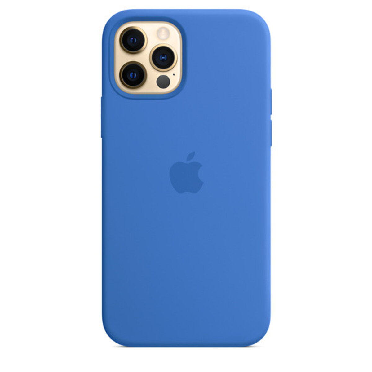 Чохол Silicone Full Case AA Open Camera Apple iPhone 15 | Мікрофібра (Синій) на малюнкі №1