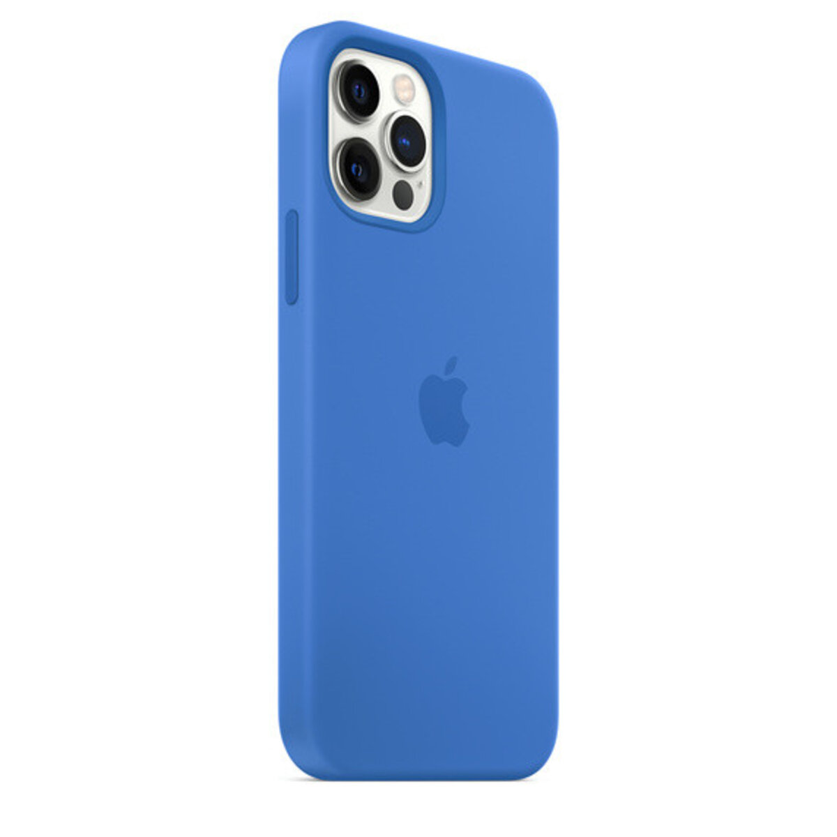 Чохол Silicone Full Case AA Open Camera Apple iPhone 15 Pro Max | Мікрофібра (Синій) на малюнкі №3