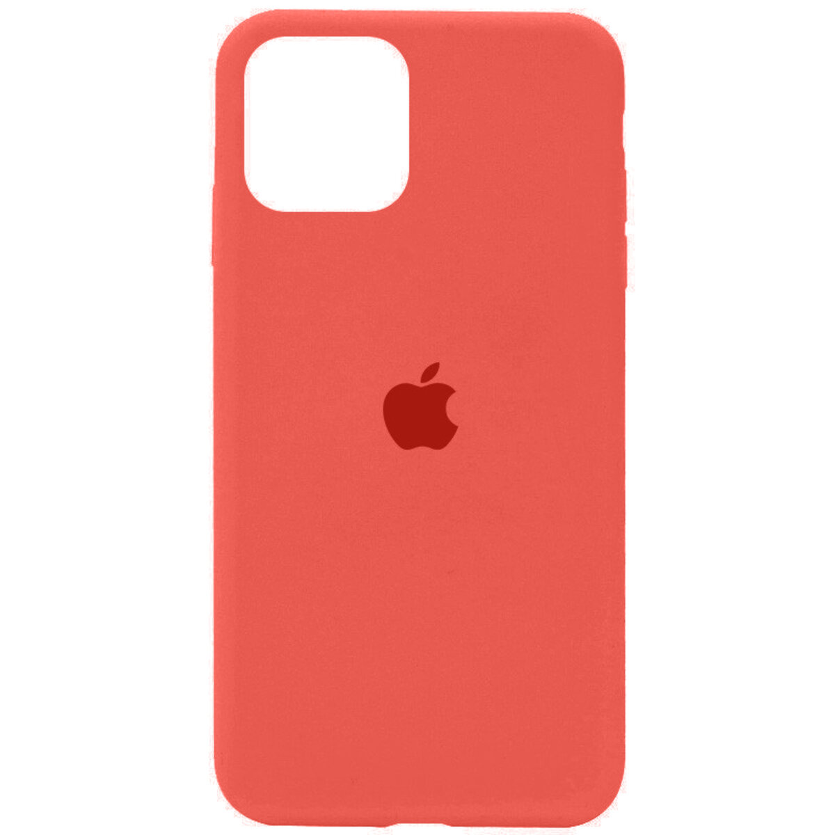 Чехол Silicone Full Case AA Open Camera Apple iPhone 12 Pro | Микрофибра (Розовый) на картинке №1