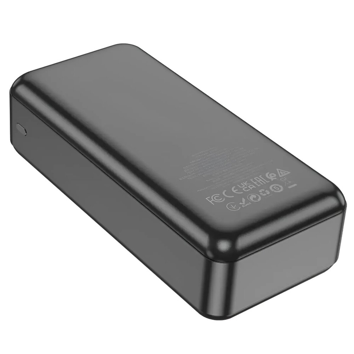 Зовнішній акумулятор HOCO J101B Astute 22.5W fully compatible power bank(30000mAh) Black (6931474782519) на картинке №3