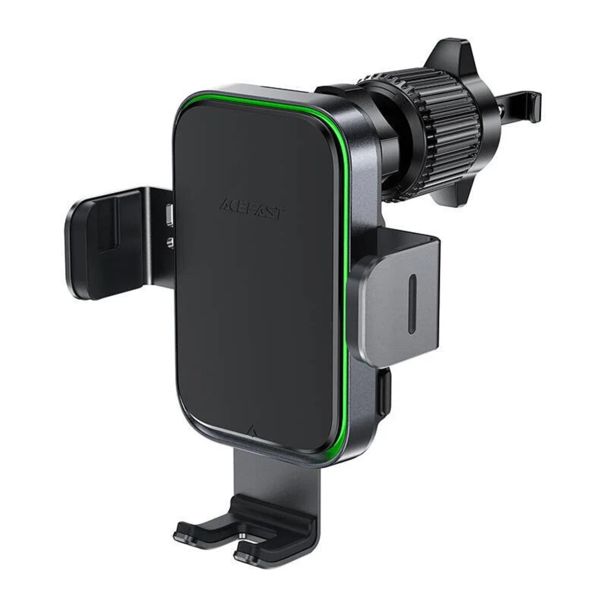 Автотримач для телефона з БЗП ACEFAST D17 car wireless charging holder Black (AFD17B) на картинке №2