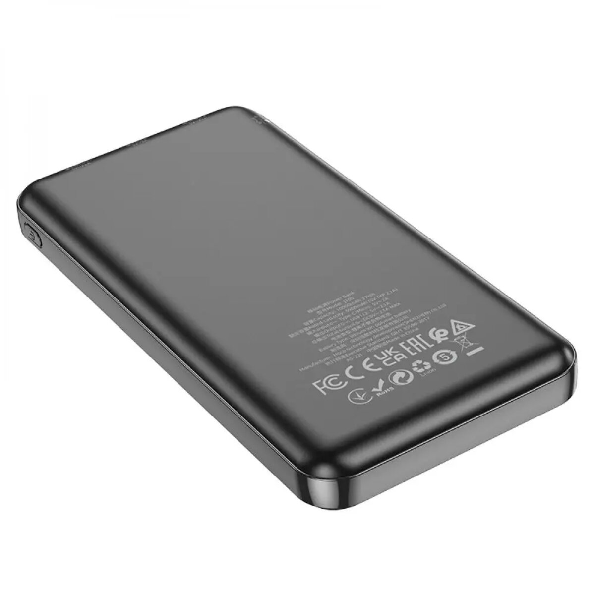 Зовнішній акумулятор HOCO J100 High-ranking power bank(10000mAh) Black (6931474783561) смотреть фото №3