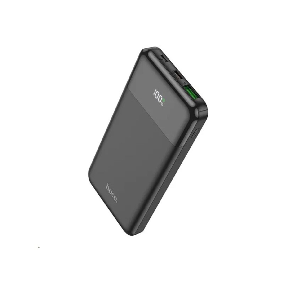 Зовнішній акумулятор HOCO J102 Cool figure PD20W+QC3.0 power bank(10000mAh) Black на малюнкі №3