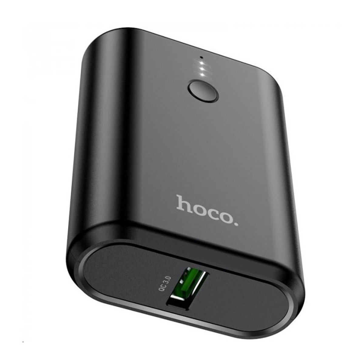Зовнішній акумулятор HOCO Q3 Mayflower PD20W+QC3.0 power bank(10000mAh) Black (6931474742896) на картинке №2
