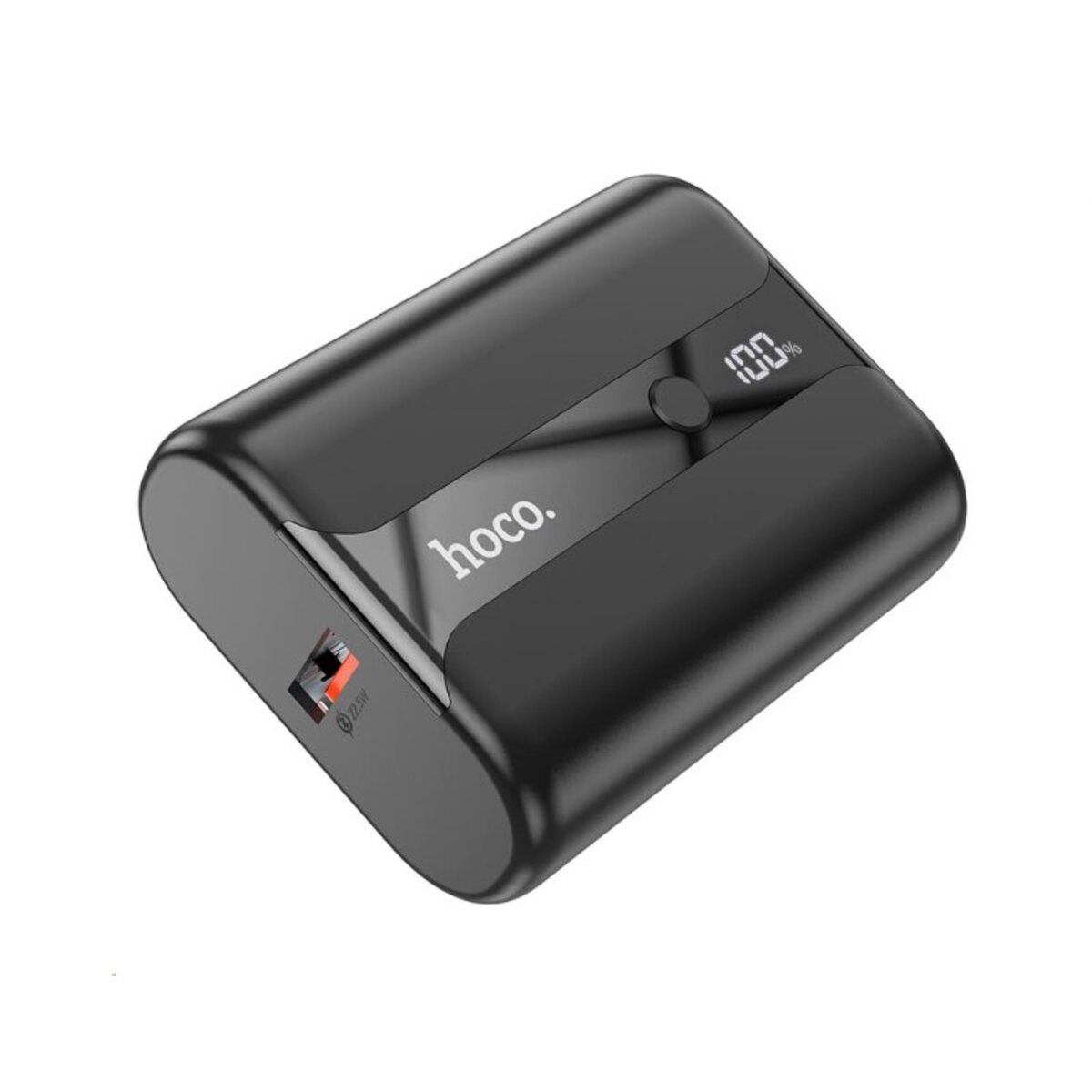 Зовнішній акумулятор HOCO Q3 Pro 22.5W+PD20W fully compatible power bank(10000mAh) Black на картинке №2