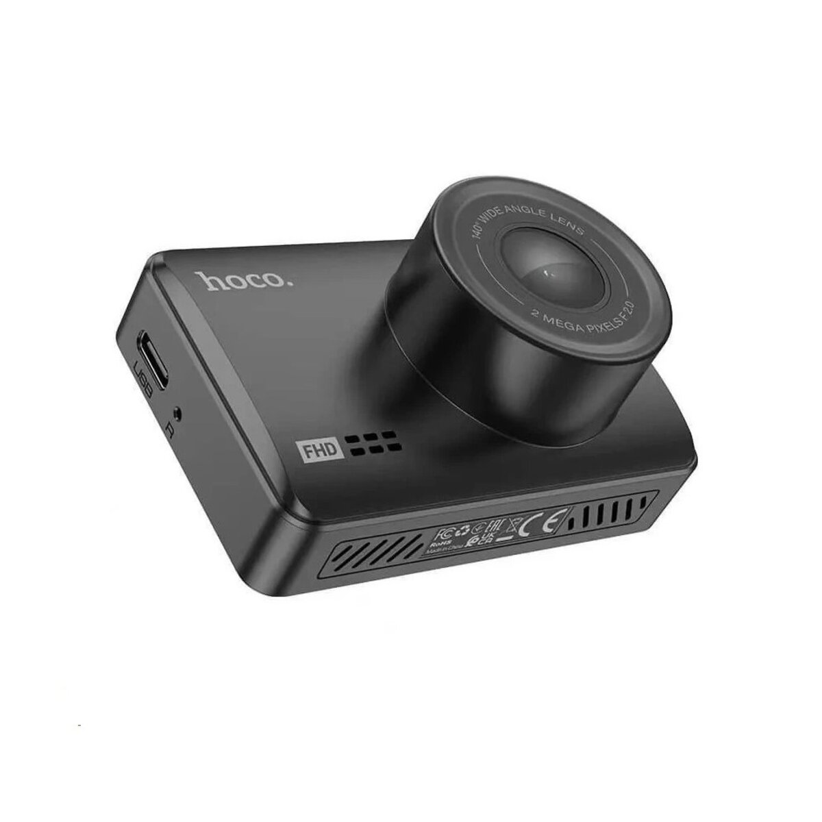 Відеореєстратор HOCO DV2 Driving recorder with display Black на малюнкі №4