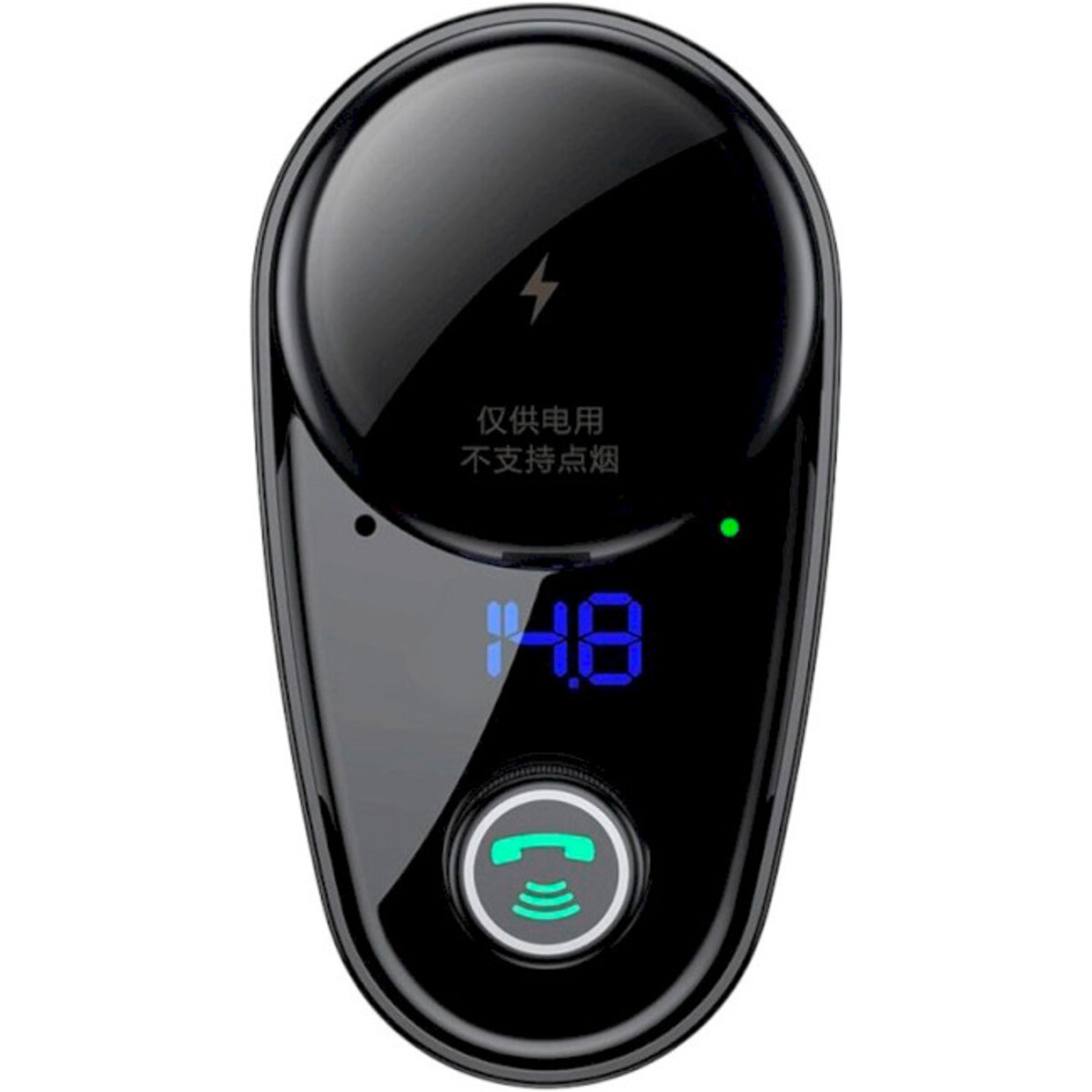 АЗП з FM-модулятором Baseus S-06 Car Bluetooth MP3 Player Black (CCHC000001) на картинке №3