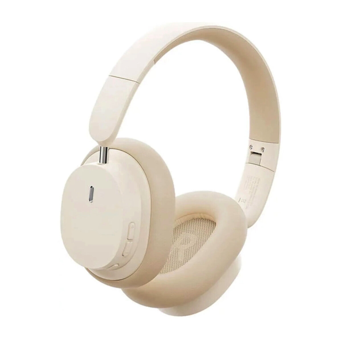 Бездротові навушники Baseus Bowie D05 Wireless Headphones Creamy-white Фотографія №3 Бездротові навушники Baseus Bowie D05 Wireless Headphones Creamy-white на малюнкі №3