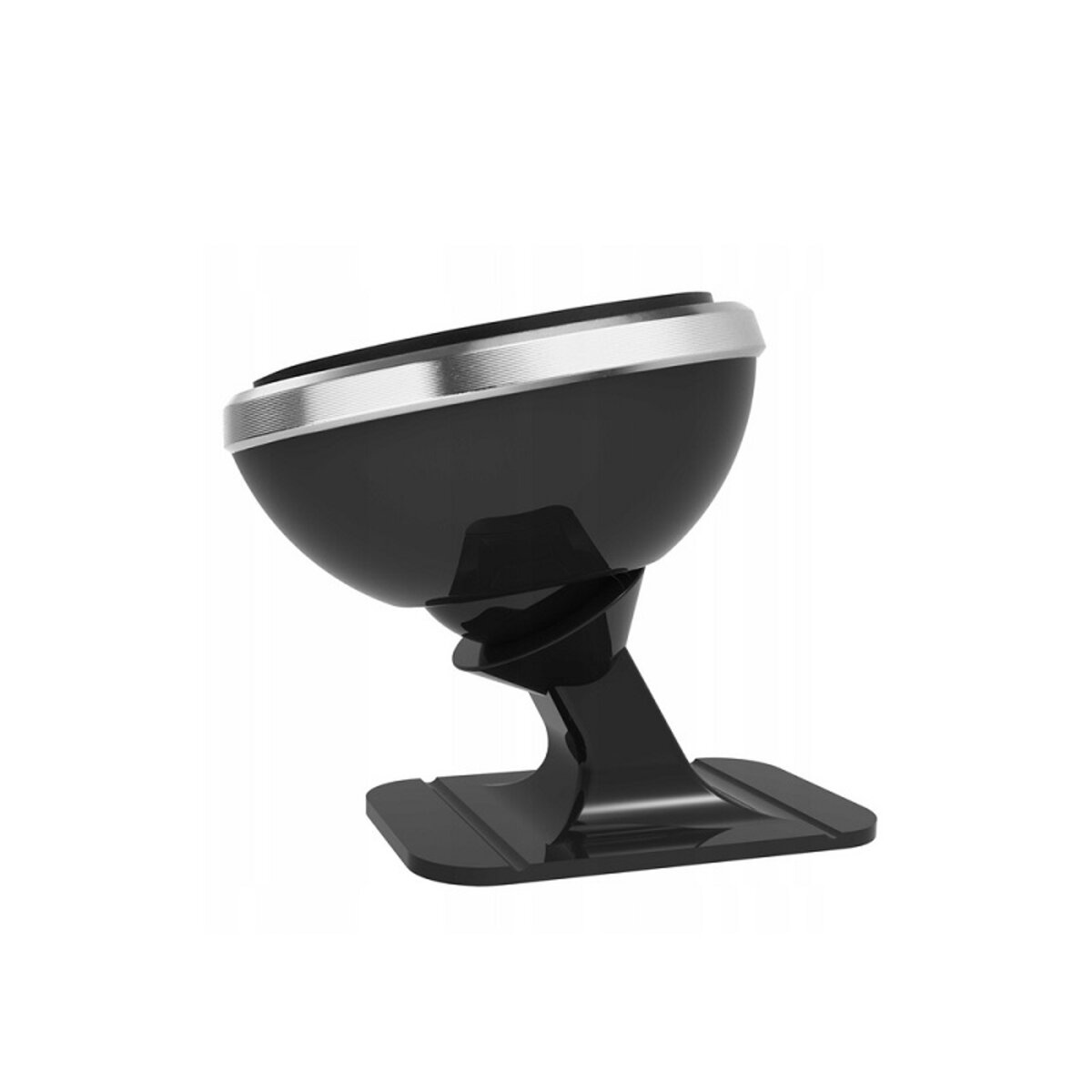 Автотримач для телефона Baseus 360° Adjustable Magnetic Phone Mount Silver на малюнкі №5