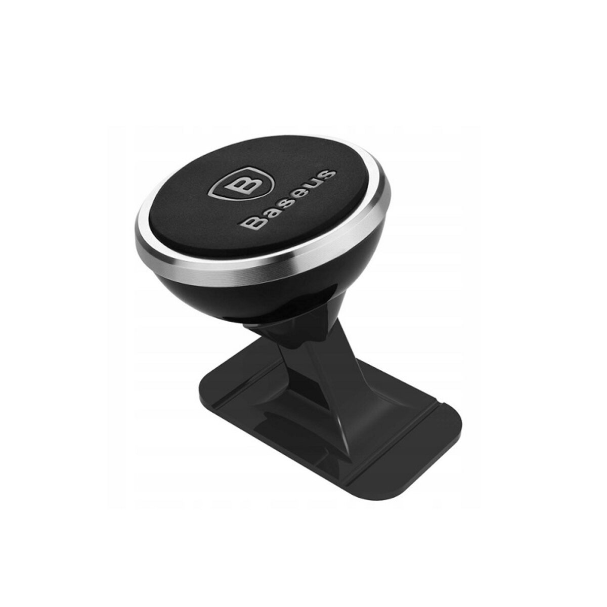 Автотримач для телефона Baseus 360° Adjustable Magnetic Phone Mount Silver на малюнкі №3
