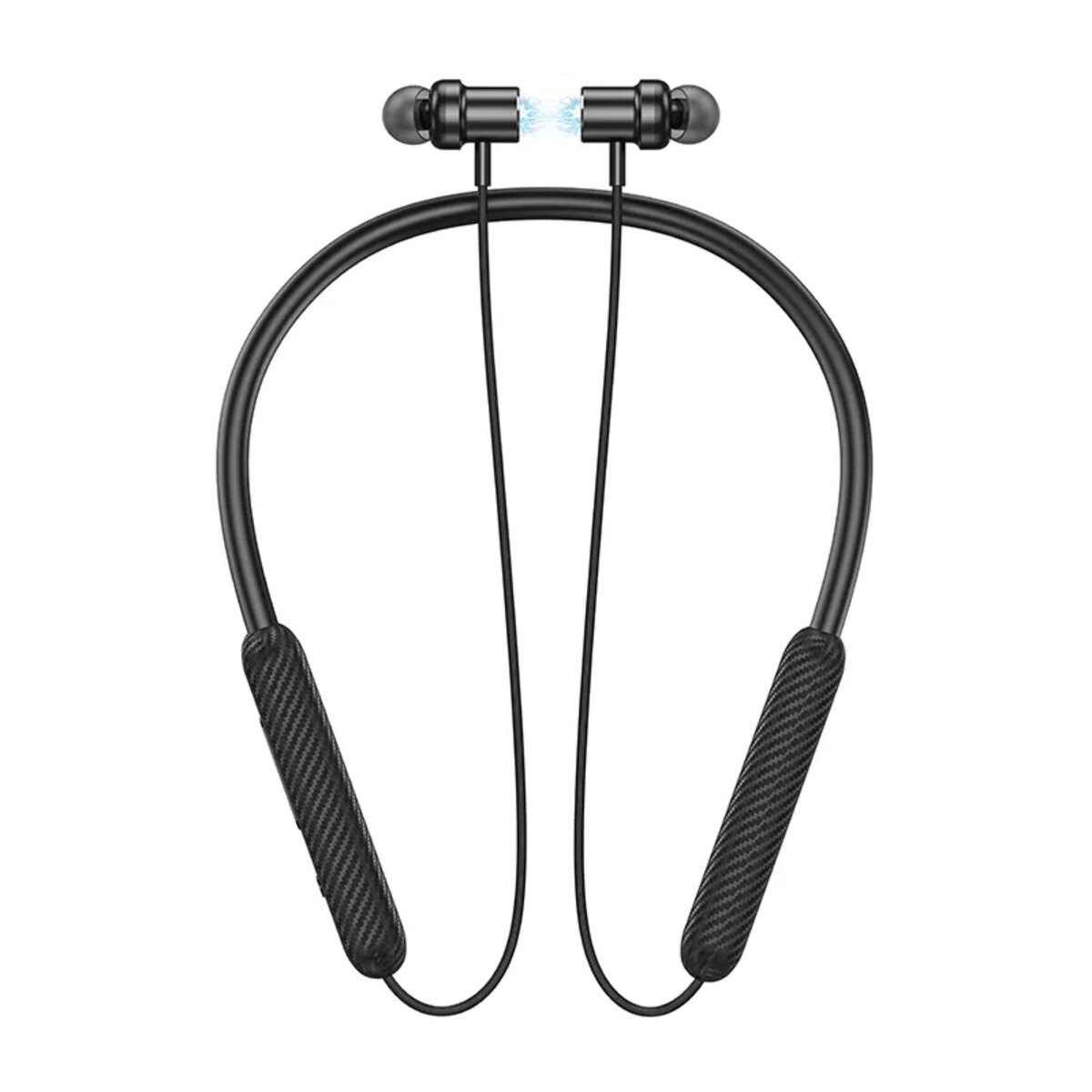Бездротові навушники HOCO ES70 Armour neck-mounted BT earphones Black на картинке №3