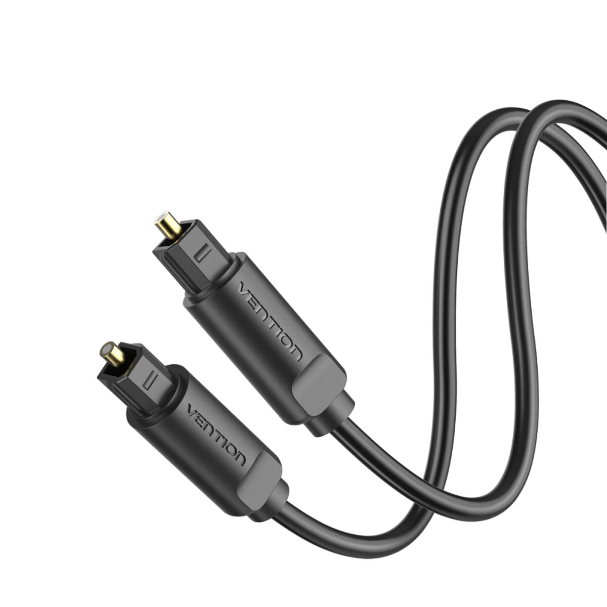 Аудіокабель Vention Optical Fiber Audio Cable 1.5M Black (BAEBG) Фотографія №3 Аудіокабель Vention Optical Fiber Audio Cable 1.5M Black (BAEBG) на малюнкі №3