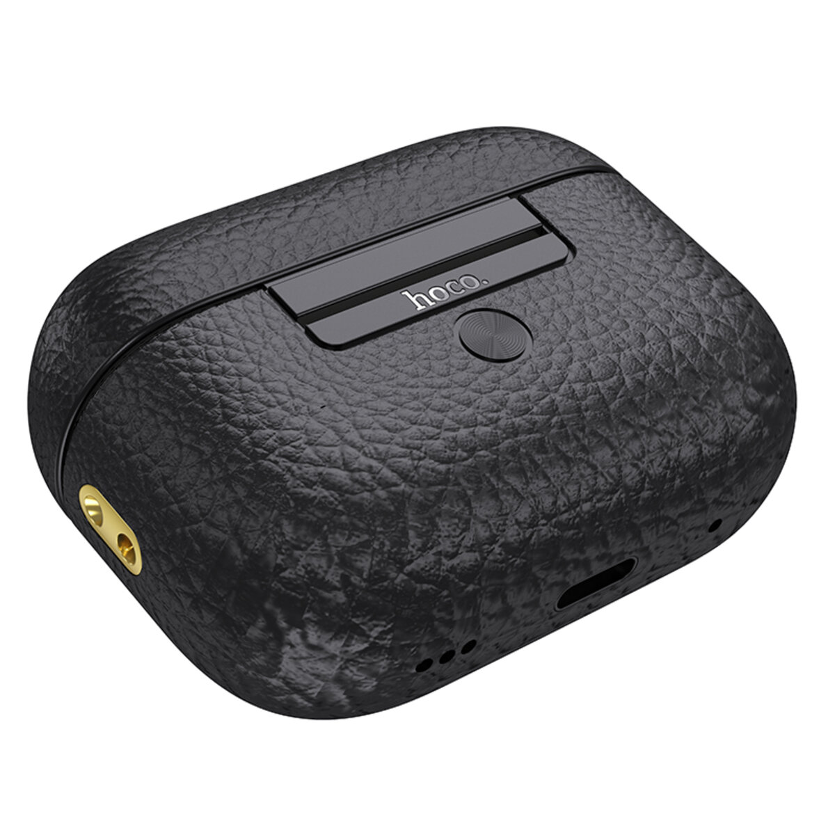 Бездротові навушники HOCO EQ9 Plus Duke true wireless ANC Noise Reduction BT headset Black на картинке №3